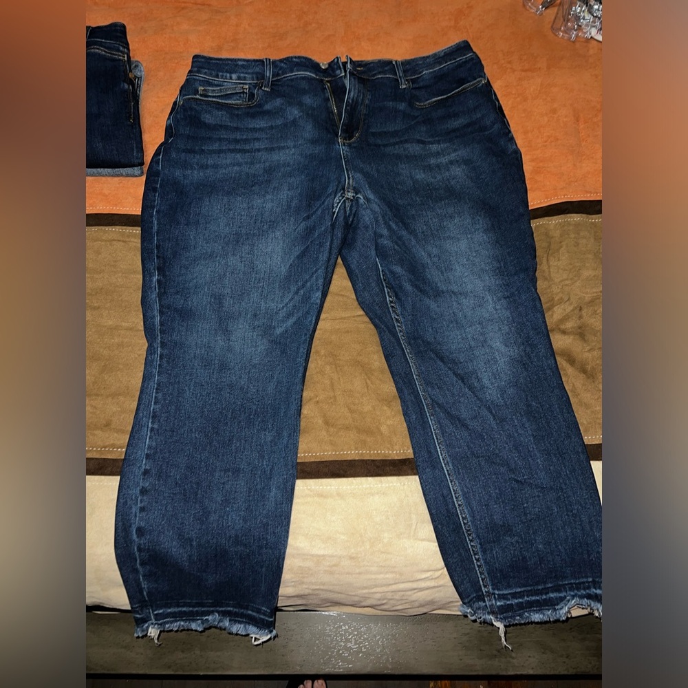 Women’s Judy Blue slim fit jeans, size 22, blue